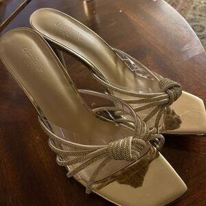 All brand new shoes and purse